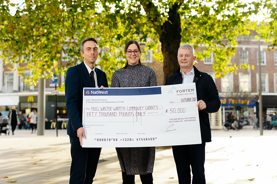 Sustainability Hull Winter Warmth Community Grant Presentation