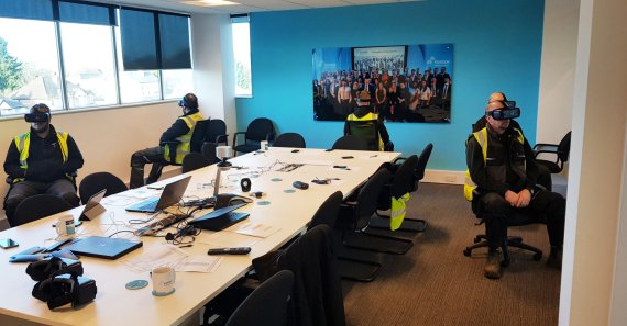 Fortem deliver their first virtual reality training